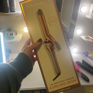 InfinitiPro by Conair Rose Gold Titanium 1'' Curling Iron